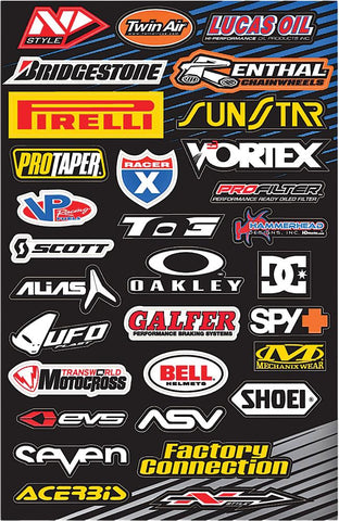 Small Logo Sticker Kit V6