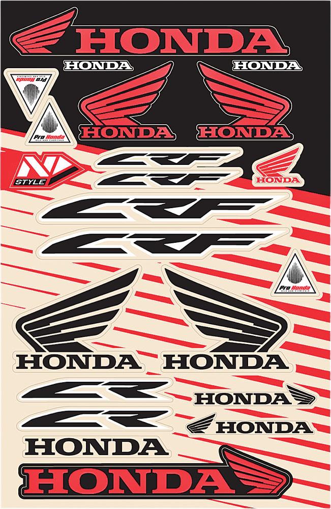 Honda Crf Universal Decal Kit V5