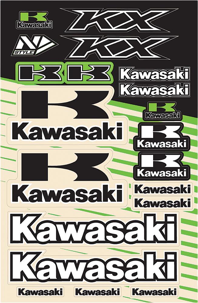 Kawasaki Universal Decal Kit V4