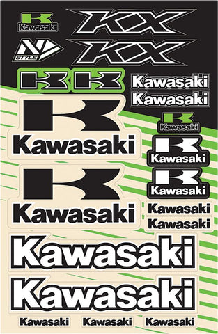 Kawasaki Universal Decal Kit V4