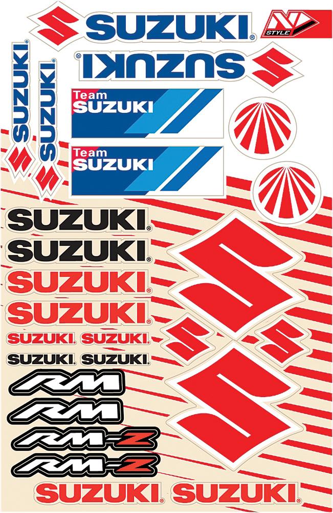 Suzuki Universal Decal Kit V4