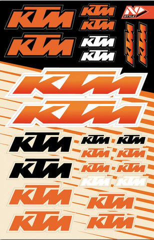 Ktm Universal Decal Kit V4