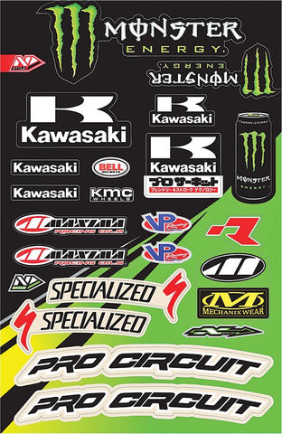 Pro Circuit Universal Decal Kit V1