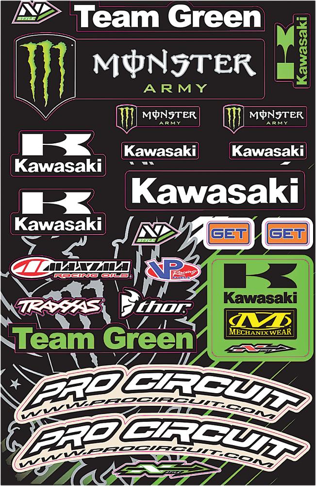 Team Green Universal Decal Kit V1