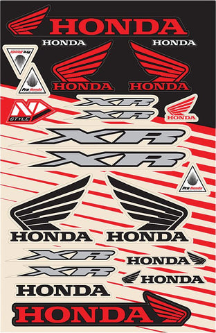 Honda Xr Universal Decal Kit V4