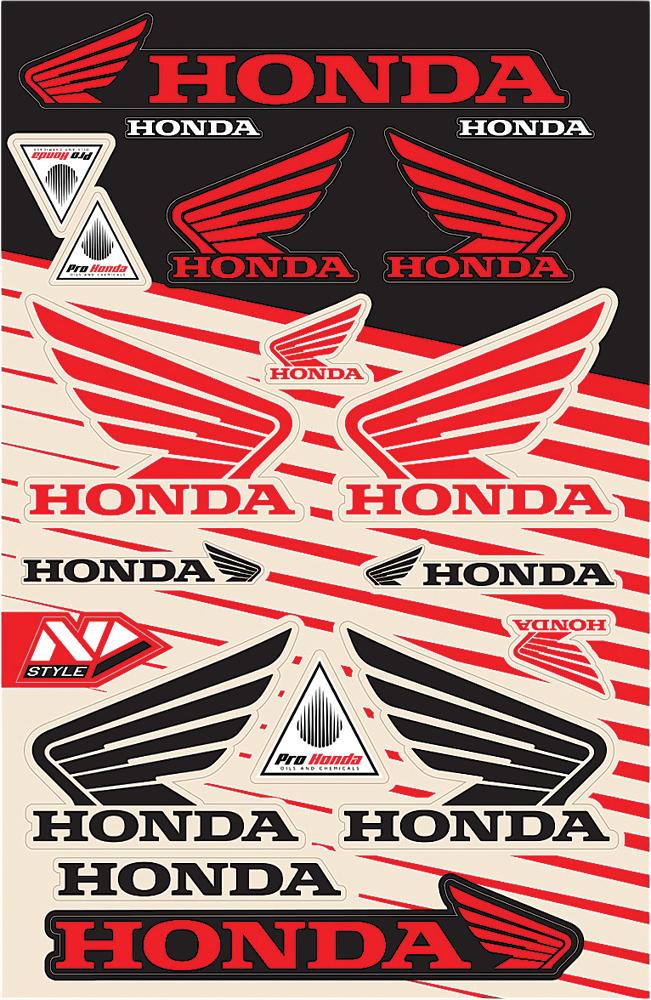 Honda Universal Decal Kit V6
