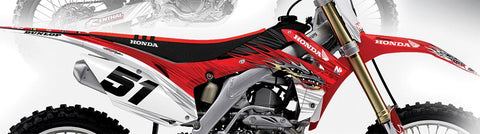 2013 Fifth Dragon Hon Crf 450 White