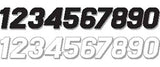 #9 Sx Pros 4" White 3/Pk